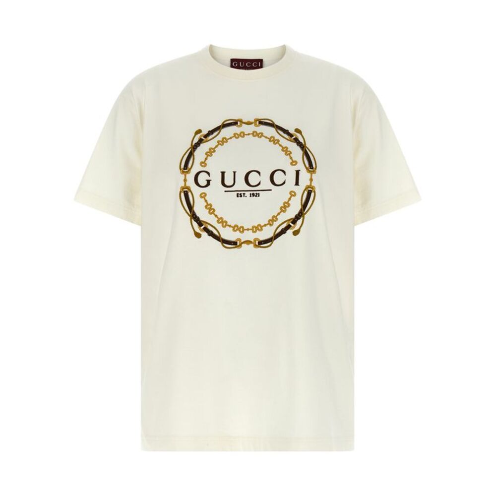 Gucci White Fabric Women's T-Shirt